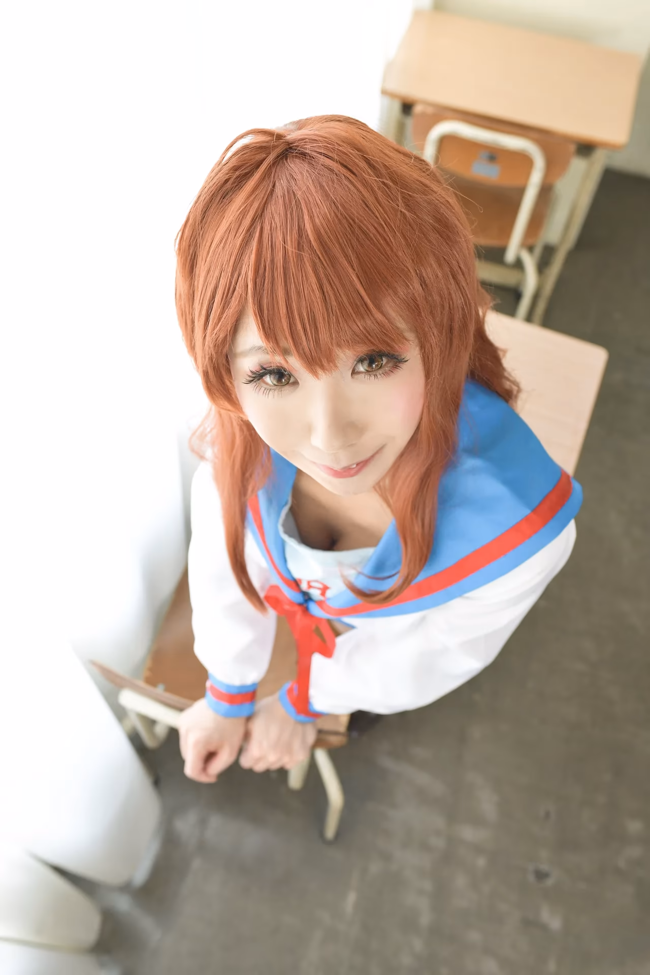 rionsakura as Haruhi Suzumiya, Mikuru Asahina, and Yuki Nagato — cosplay photo 13 of 162