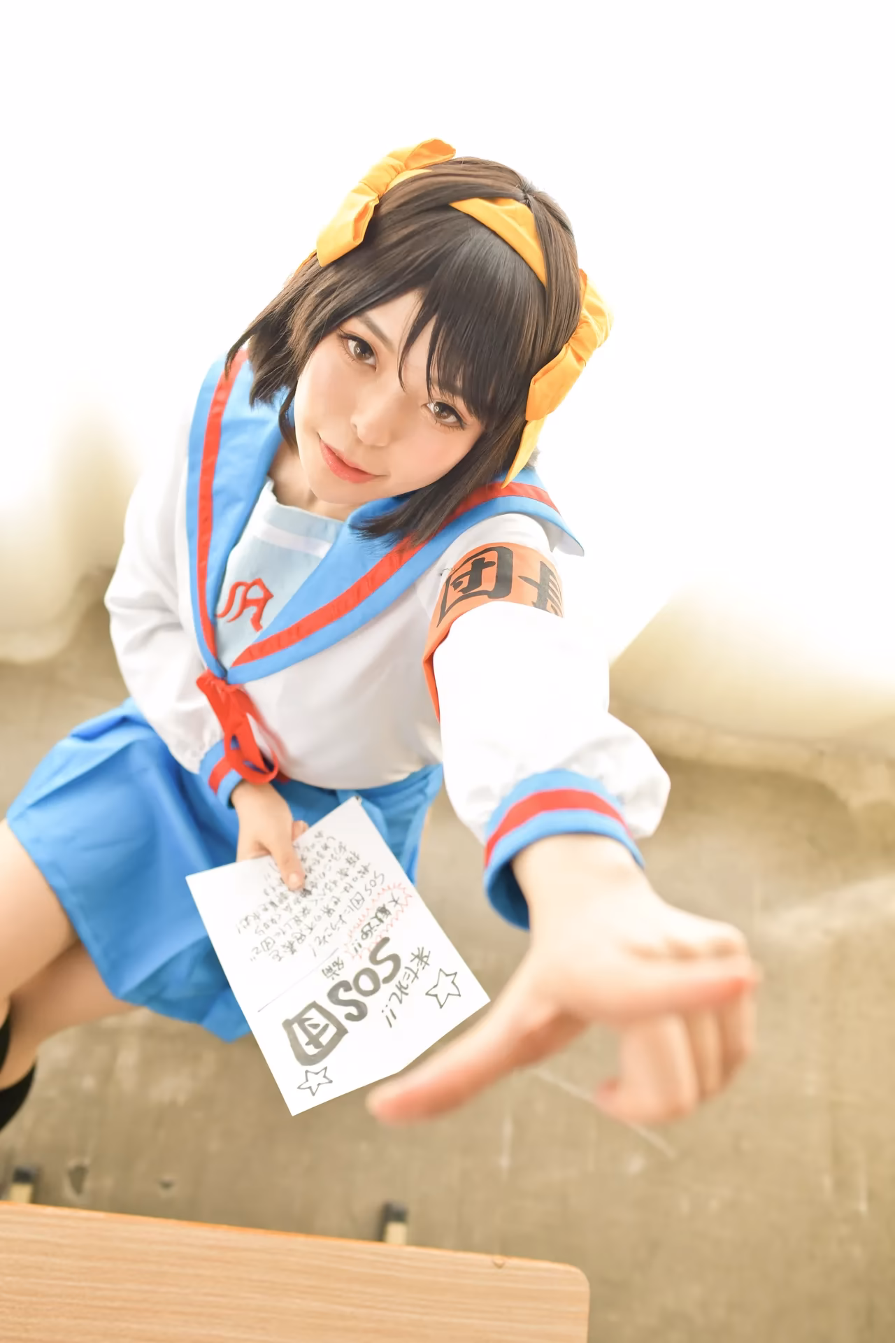 rionsakura as Haruhi Suzumiya, Mikuru Asahina, and Yuki Nagato — cosplay photo 3 of 162