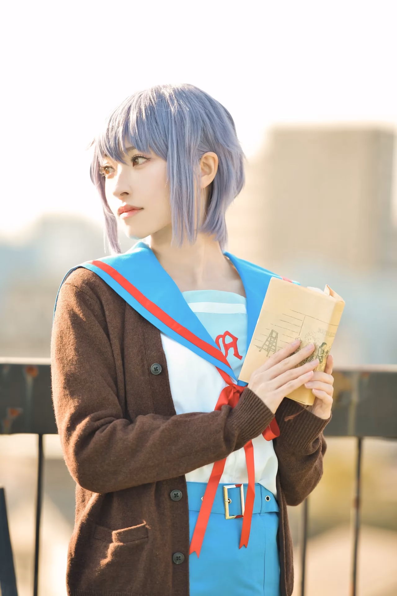 rionsakura as Haruhi Suzumiya, Mikuru Asahina, and Yuki Nagato — cosplay photo 31 of 162