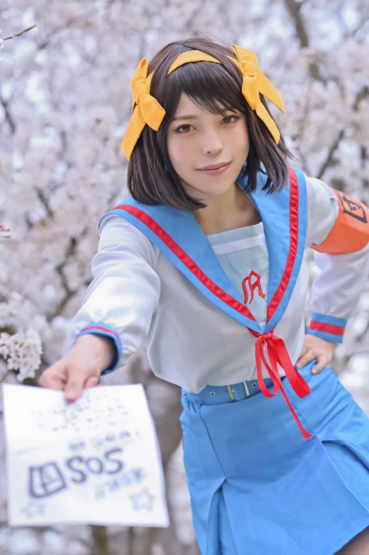 rionsakura as Haruhi Suzumiya, Mikuru Asahina, and Yuki Nagato — cosplay photo 81 of 162