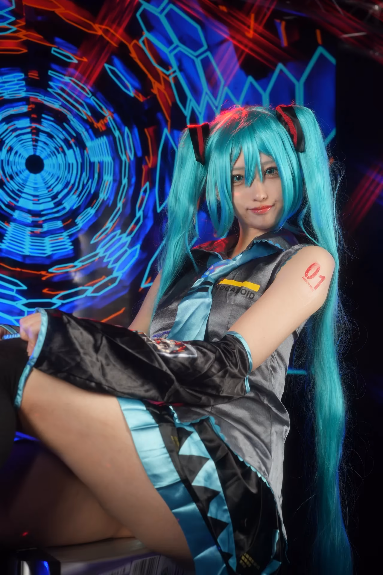 Shion Kyouwakoku as Hatsune Miku — cosplay photo 71 of 89