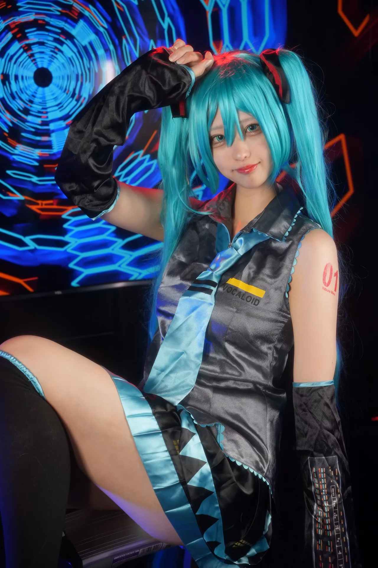 Shion Kyouwakoku as Hatsune Miku — cosplay photo 73 of 89