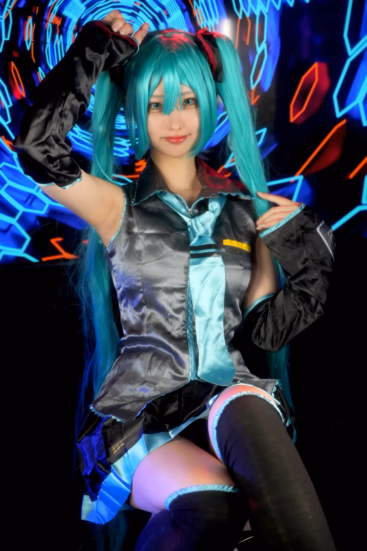 Shion Kyouwakoku as Hatsune Miku — cosplay photo 74 of 89
