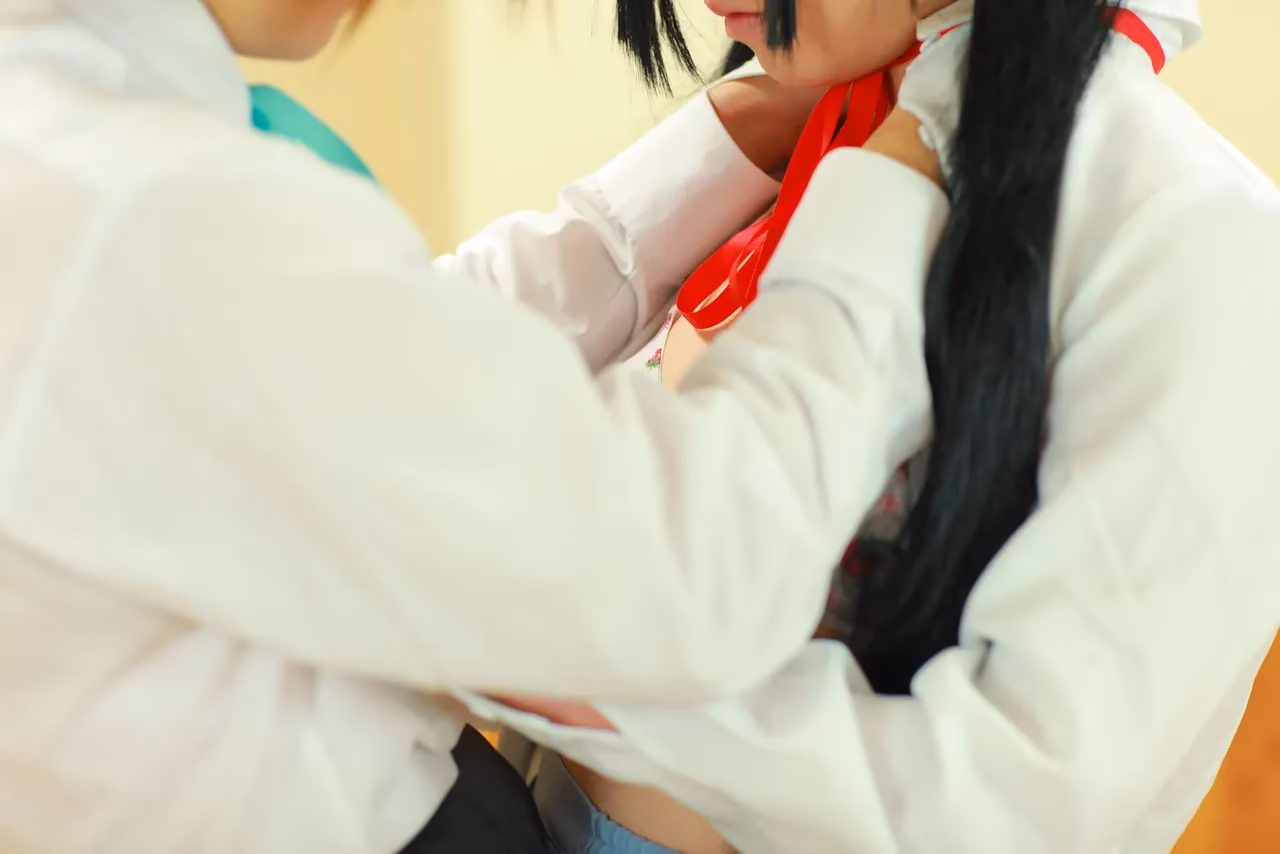 Tanaka Mana as Azusa Nakano and Yui Hirasawa — cosplay photo 249 of 498