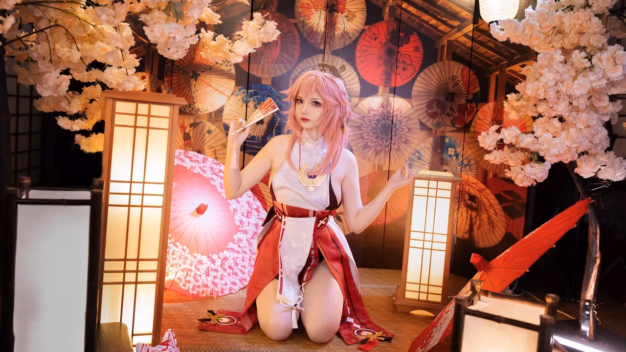 Yuki Astra as Yae Miko — cosplay photo 23 of 60