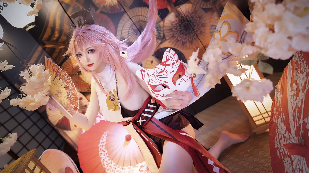 Yuki Astra as Yae Miko — cosplay photo 8 of 60