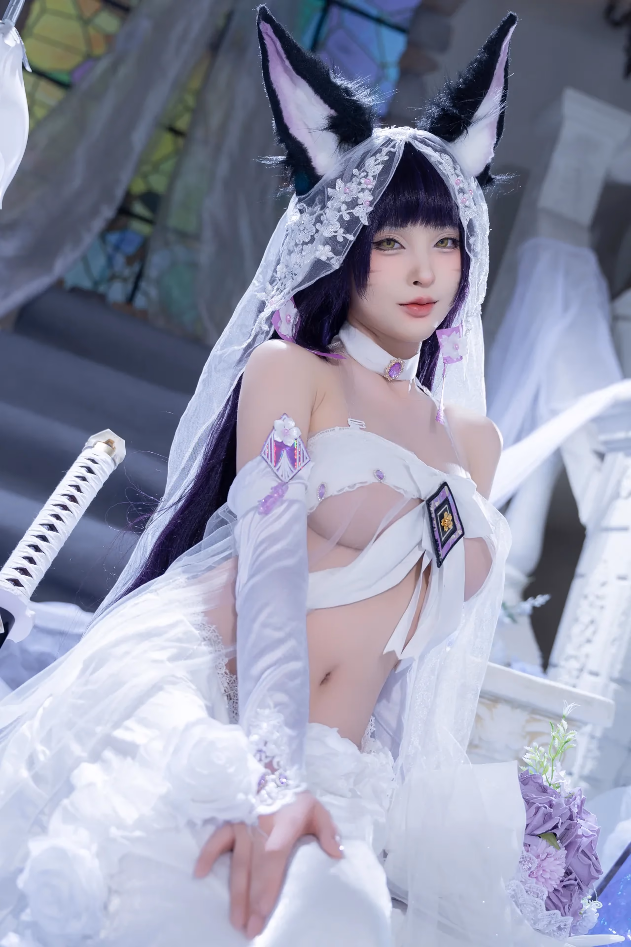 Yuno Shimizu as Musashi — cosplay photo 26 of 51
