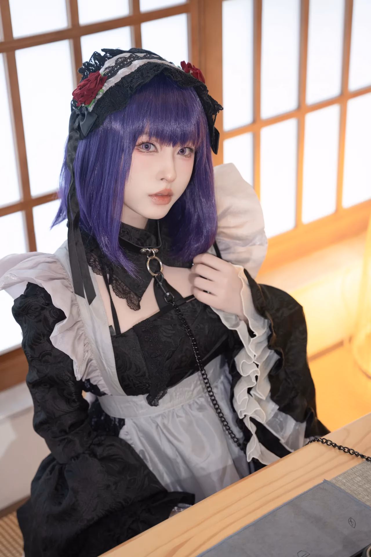 Yuno Shimizu as Shizuku Kuroe — cosplay photo 3 of 94