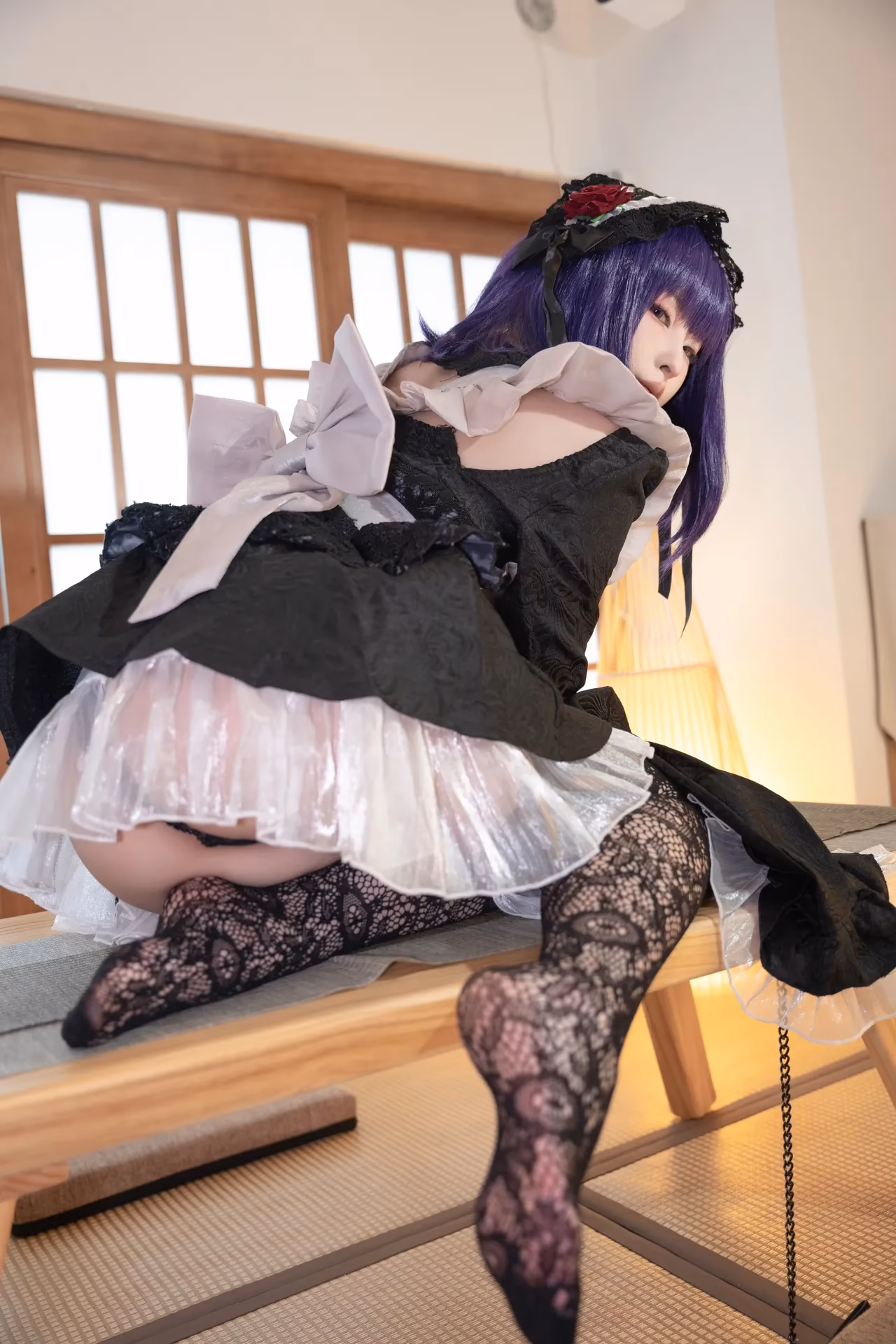 Yuno Shimizu as Shizuku Kuroe — cosplay photo 36 of 94