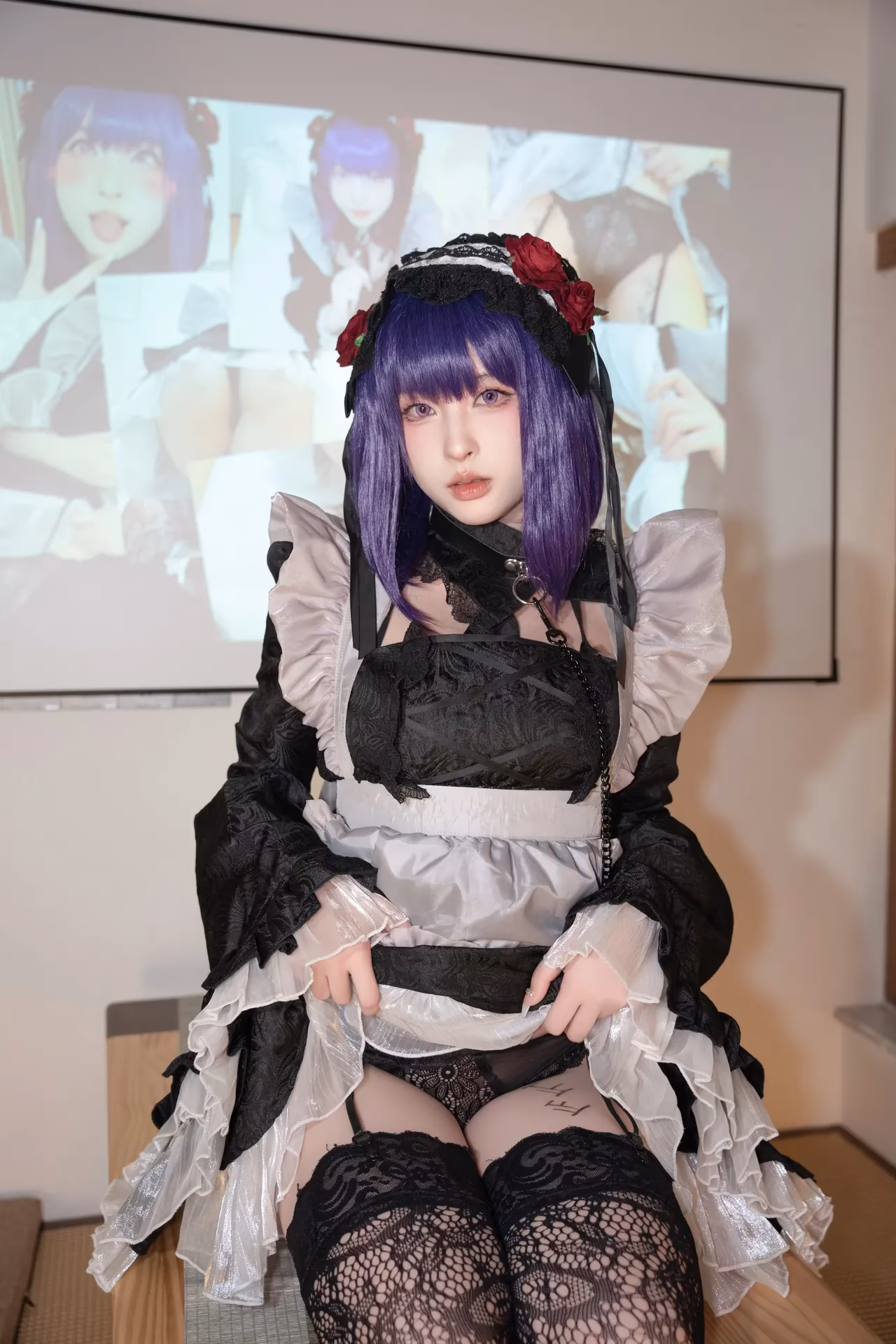 Yuno Shimizu as Shizuku Kuroe — cosplay photo 55 of 94