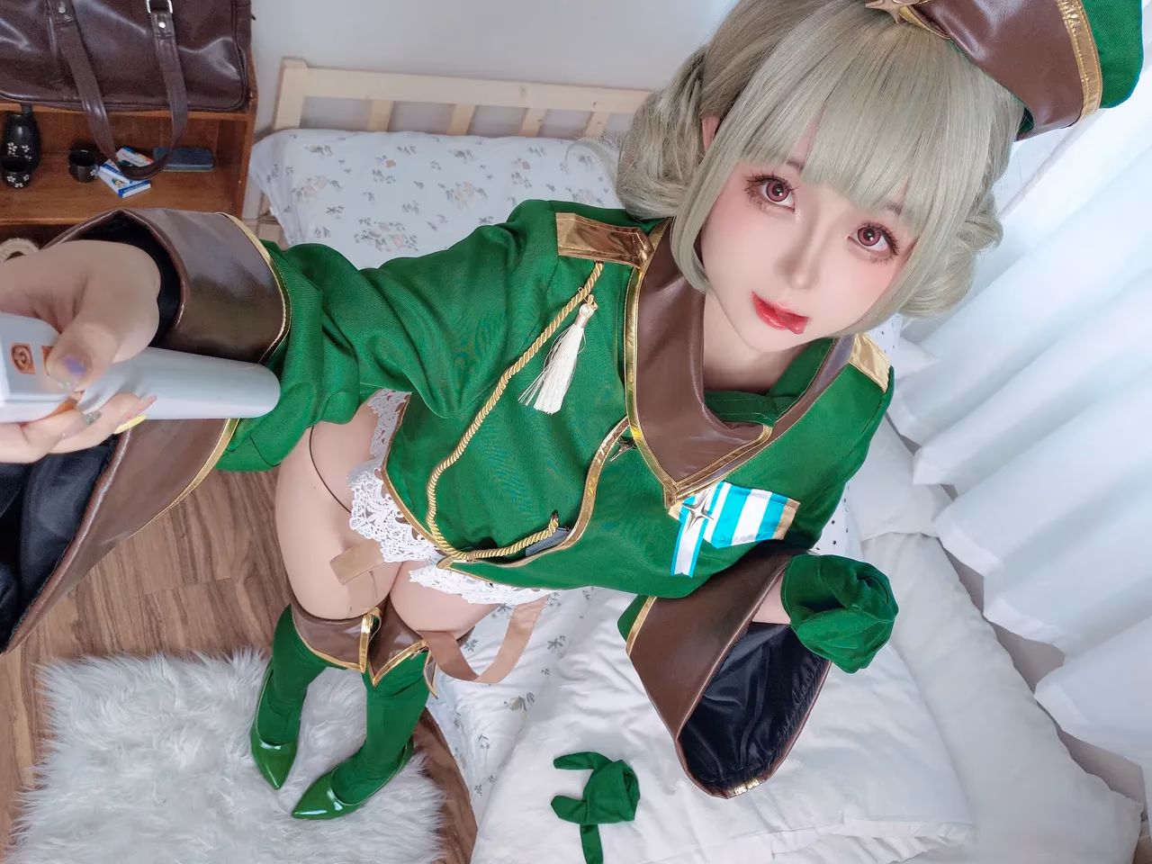 Zhuimingyou as Kiwi Araga and Sayo Minakami — cosplay photo 44 of 53